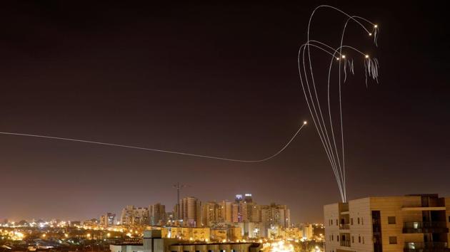 Iron Dome anti-missile system fires interception missiles as rockets are launched from Gaza towards Israel as seen from the city of Ashkelon, Israel. (Amir Cohen / REUTERS) Iron Dome anti-missile system fires interception missiles as rockets are launched from Gaza towards Israel as seen from the city of Ashkelon, Israel. (Amir Cohen / REUTERS)