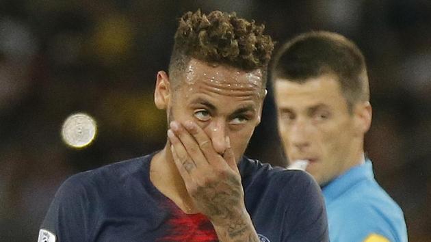 File image of PSG footballer Neymar. (AP) File image of PSG footballer Neymar. (AP)