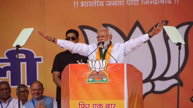 Prime Minister Narendra Modi on Friday launched a sharp attack on Congress and its leader Sam Pitroda for his comments on the 1984 anti-Sikh riots. Modi said Pitroda’s comment shows the “character and arrogance” of the Congress. “These words show Congress character and mentality. He is the guru of the Congress president,” Modi said at a rally in Rohtak. (Manoj Dhaka / HT Photo) Prime Minister Narendra Modi on Friday launched a sharp attack on Congress and its leader Sam Pitroda for his comments on the 1984 anti-Sikh riots. Modi said Pitroda’s comment shows the “character and arrogance” of the Congress. “These words show Congress character and mentality. He is the guru of the Congress president,” Modi said at a rally in Rohtak. (Manoj Dhaka / HT Photo)