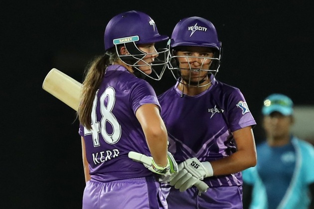 Amelia Kerr and Sushma Verma strung a partnership of 71 runs and helped Velocity post 121/6 in 20 overs (Twitter) 