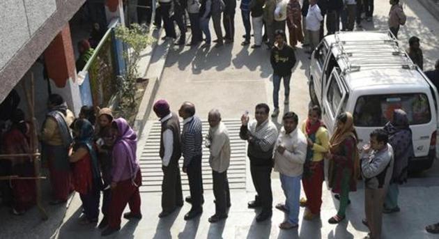 New Delhi goes to polls on Sunday, May 12 during Phase 6 of the Lok Sabha polls(Sonu Mehta/Hindustan Times)