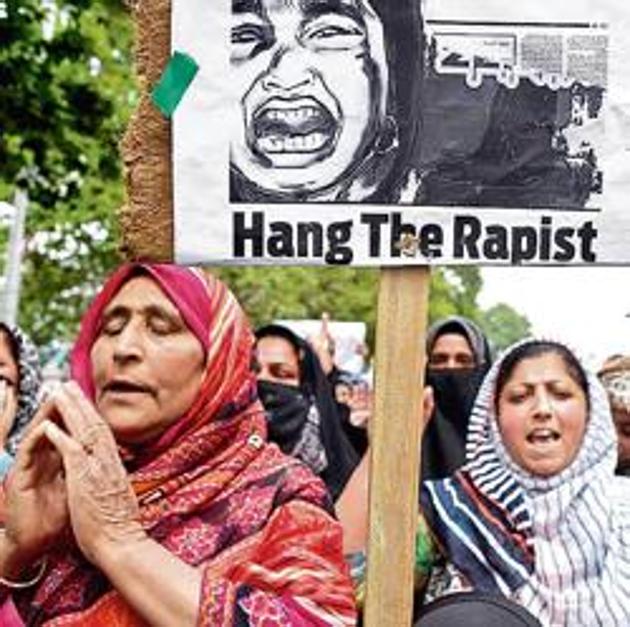 The Jammu and Kashmir government on Monday said the inquiry into the alleged rape of a three-year-old girl in north Kashmir’s Sumbal is being conducted on a fast track basis.(PTI)