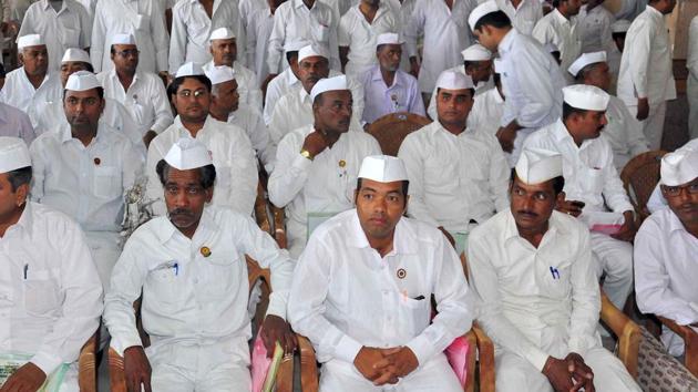 Seva Dal members say that this is a departure from the work in the past but adds that “it is a fight to win situation.”(HT Photo)