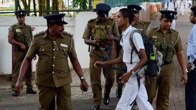 A nationwide six-hour night curfew after anti-Muslim riots spread to several districts just north of the capital Colombo has been imposed by the Sri Lankan police (AFP) A nationwide six-hour night curfew after anti-Muslim riots spread to several districts just north of the capital Colombo has been imposed by the Sri Lankan police (AFP)