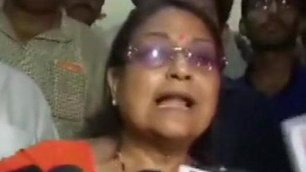 TMC candidate from Barasat, Kakoli Ghosh Dastidar (ANI photo) TMC candidate from Barasat, Kakoli Ghosh Dastidar (ANI photo)