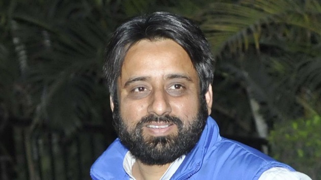 AAP MLA Amanatullah Khan has in the past accused Delhi police of filing false cases against him. (Ht Photo) AAP MLA Amanatullah Khan has in the past accused Delhi police of filing false cases against him. (Ht Photo)
