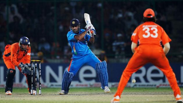 There were a few nervy moments, but India won the match with 5 wickets (Getty Images) 