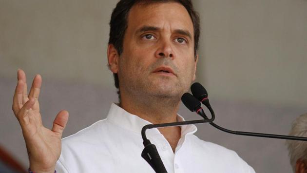 Rahul Gandhi on Tuesday took a dig at Prime Minister Narendra Modi over his comments on cloudy weather helping Indian Air Force jets evade Pakistan radars during the Balakot strike. (ANI Photo) Rahul Gandhi on Tuesday took a dig at Prime Minister Narendra Modi over his comments on cloudy weather helping Indian Air Force jets evade Pakistan radars during the Balakot strike. (ANI Photo)