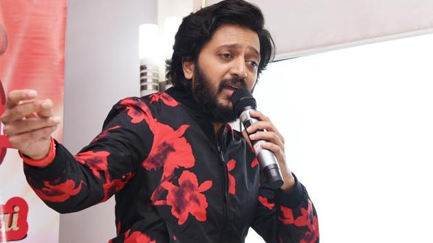 Bollywood actor Riteish Deshmukh(Photo: Sarang Gupta/Hindustan Times)