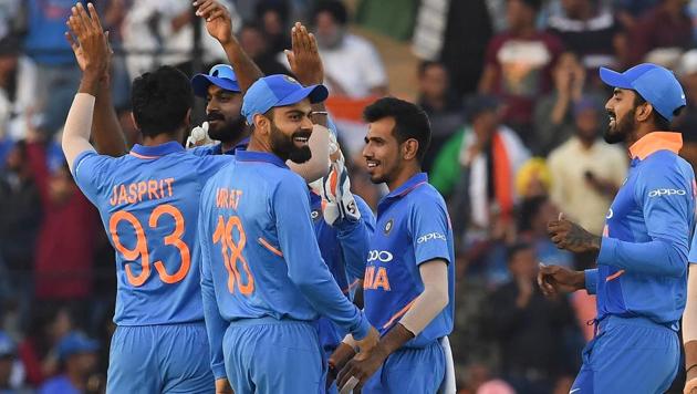 File image of Indian cricket team(AFP)