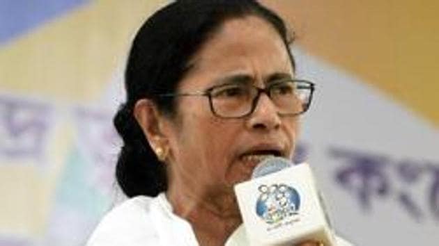 Lambasting the Election Commission of India (EC) on Wednesday for its decision to cut short campaigning period by 19 hours, Chief Minister of West Bengal Mamata Banerjee said that the poll watchdog was guided by directives from the Bharatiya Janata Party.(ANI)