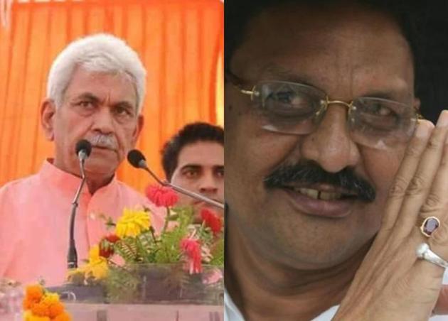 Manoj Sinha and Afzal Ansari