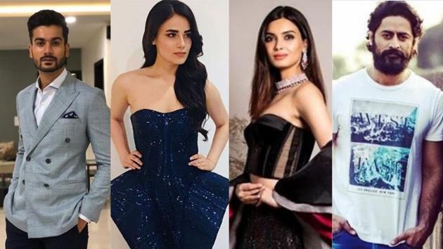 Sunny Kaushal, Diana Penty, Radhika Madan and Mohit Raina will star together in Shiddat.(Instagram)