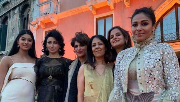 (From left) Tahira Chawla, Shalini Passi, Devika Kapur , Radhika Chopra , Roshini Vadehra and Kalyani Chawla. (From left) Tahira Chawla, Shalini Passi, Devika Kapur , Radhika Chopra , Roshini Vadehra and Kalyani Chawla.