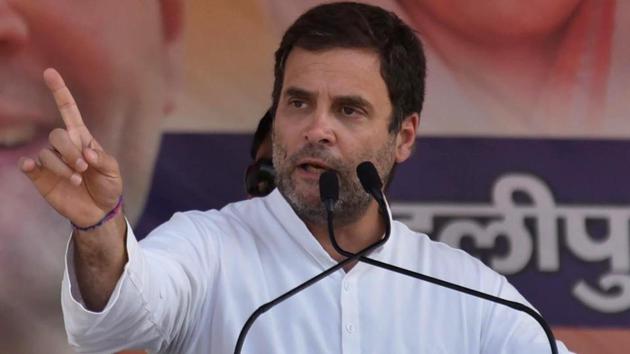 Congress chief Rahul Gandhi (ANI file photo) Congress chief Rahul Gandhi (ANI file photo)