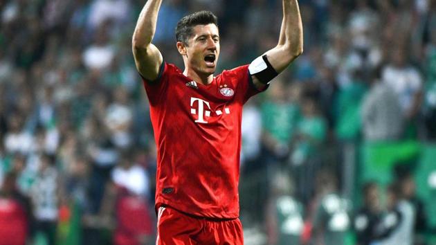 File image of Robert Lewandowski.(AFP)