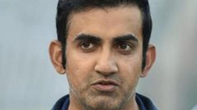File image of Gautam Gambhir. (AP) File image of Gautam Gambhir. (AP)