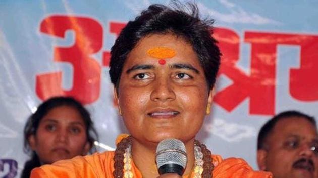 BJP’s Bhopal candidate created controversy on Thursday by saying that Mahatma Gandhi’s assassin Nathuram Godse “was a patriot.”