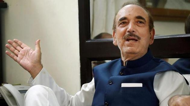 The Congress is not averse to supporting any regional party leader for the Prime Minister’s post even if it emerges as the single largest party, Congress leader Ghulam Nabi Azad said on Thursday.(PTI)