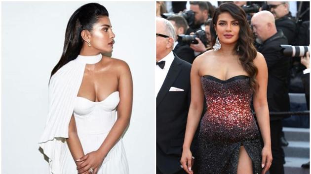 Cannes 2019: Priyanka Chopra at the famous red carpet on Thursday.(Instagram/AP)