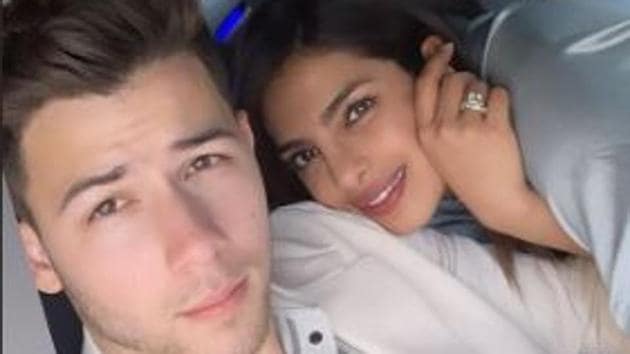 Priyanka Chopra and Nick Jonas at Cannes.