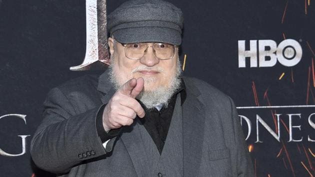 George RR Martin attends HBO's Game of Thrones final season premiere.(Evan Agostini/Invision/AP)