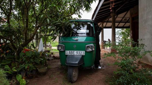 A three-wheeler belonging to Sampath Wishwakeerthi, 45, who was killed during Easter Sunday bombings at St. Sebastian Church, is parked outside his house in Negombo. Most of the victims were Sri Lankan, from all walks of life: a top chef, a teenage basketball player, an autorickshaw driver, a carpenter. They left behind treasured possessions those that loved them cannot bear to move, as well as the empty spaces where they lived, worked and played. (Danish Siddiqui / REUTERS) A three-wheeler belonging to Sampath Wishwakeerthi, 45, who was killed during Easter Sunday bombings at St. Sebastian Church, is parked outside his house in Negombo. Most of the victims were Sri Lankan, from all walks of life: a top chef, a teenage basketball player, an autorickshaw driver, a carpenter. They left behind treasured possessions those that loved them cannot bear to move, as well as the empty spaces where they lived, worked and played. (Danish Siddiqui / REUTERS)