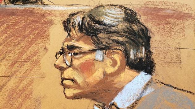 Former self-help guru Keith Raniere, is seen, in this courtroom sketch, at the Brooklyn Federal Courthouse in New York, U.S., May 7, 2019. REUTERS/Jane Rosenberg(REUTERS) Former self-help guru Keith Raniere, is seen, in this courtroom sketch, at the Brooklyn Federal Courthouse in New York, U.S., May 7, 2019. REUTERS/Jane Rosenberg(REUTERS)