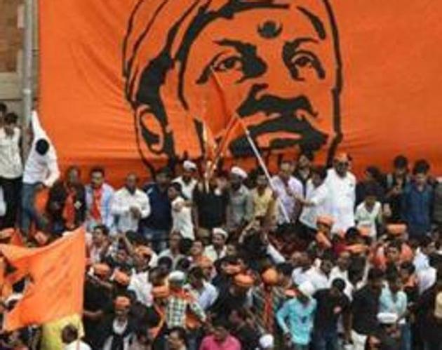 Indian members of the Maratha community in the state of Maharashtra take part in a rally in Mumbai on August 9, 2017 (File) Indian members of the Maratha community in the state of Maharashtra take part in a rally in Mumbai on August 9, 2017 (File)