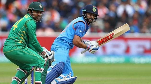File image of India skipper Virat Kohli in action against Pakistan.(Getty Images)