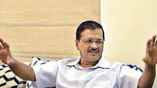 Chief Minister of Delhi Arvind Kejriwal during an interview, at his residence, in New Delhi (Arvind Yadav/ Hindustan Times) Chief Minister of Delhi Arvind Kejriwal during an interview, at his residence, in New Delhi (Arvind Yadav/ Hindustan Times)