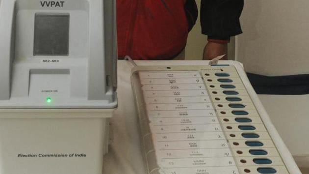 Results of the Lok Sabha polls in Kerala would be announced later than usual on May 23 due to counting of slips from five EVM’s with Voter Verified Paper Audit Trail system(HTPhotos) Results of the Lok Sabha polls in Kerala would be announced later than usual on May 23 due to counting of slips from five EVM’s with Voter Verified Paper Audit Trail system(HTPhotos)