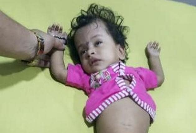 The girl is still in the child home at Nerul. (HT PHOTO) The girl is still in the child home at Nerul. (HT PHOTO)