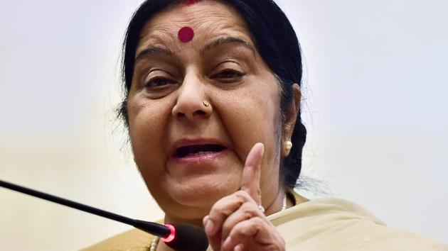 The family members will visit the external affairs ministry in New Delhi on Monday to apprise the officials about the case.(PTI) The family members will visit the external affairs ministry in New Delhi on Monday to apprise the officials about the case.(PTI)