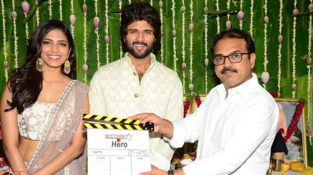 Vijay Deverakonda was last seen in Taxiwala, while Malavika Mohanan made her film debut with Beyond the Clouds.