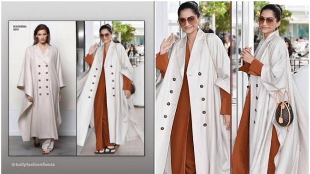 Sonam Kapoor makes an appearance at Cannes 2019.(Instagram)