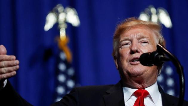 United States President Donald Trump unveiled a new immigration plan for his nation on Thursday. The idea, in the words of Mr Trump, is to move to a “merit-based, high security plan”.(REUTERS)