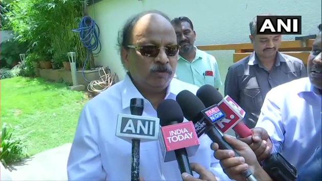 MLA R Roshan Baig suggested that he wouldn’t be surprised if the exit polls results turned out to be accurate. (ANI/Twitter) MLA R Roshan Baig suggested that he wouldn’t be surprised if the exit polls results turned out to be accurate. (ANI/Twitter)