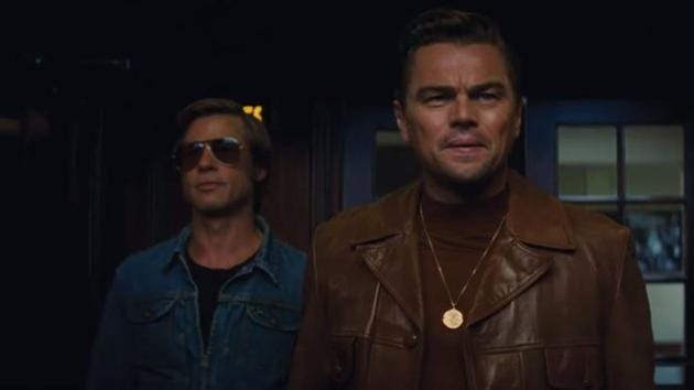 Leonardo DiCaprio and Brad Pitt star in Quentin Tarantino’s Once Upon a Time in Hollywood.