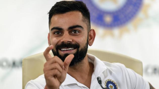 Indian cricket team captain Virat Kohli speaks during a press conference. (AFP) Indian cricket team captain Virat Kohli speaks during a press conference. (AFP)