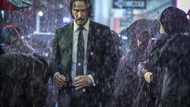 This image released by Lionsgate shows Keanu Reeves in a scene from John Wick: Chapter 3 - Parabellum. (Niko Tavernise/Lionsgate via AP)(AP) This image released by Lionsgate shows Keanu Reeves in a scene from John Wick: Chapter 3 - Parabellum. (Niko Tavernise/Lionsgate via AP)(AP)