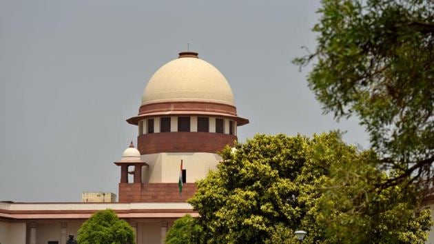 The Supreme Court dismissed a new petition that sought matching of all voter verifiable paper audit trail (VVPAT) slips with electronic voting machines (EVMs) during the counting of votes on May 23, saying ‘let country elect its government.’ (Amal KS / HT File) The Supreme Court dismissed a new petition that sought matching of all voter verifiable paper audit trail (VVPAT) slips with electronic voting machines (EVMs) during the counting of votes on May 23, saying ‘let country elect its government.’ (Amal KS / HT File)