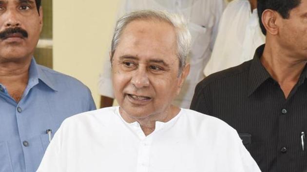 Odisha chief minister Naveen Patnaik is attempting to win the assembly polls record fifth time.(HT file photo)