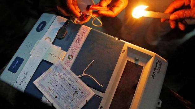 Nearly four million EVMs were used in the Lok Sabha election this year as millions of voters cast their ballot during the five-week process.(Reuters File Photo/Representative Image)