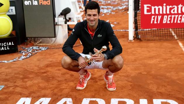 File image of Novak Djokovic(REUTERS)