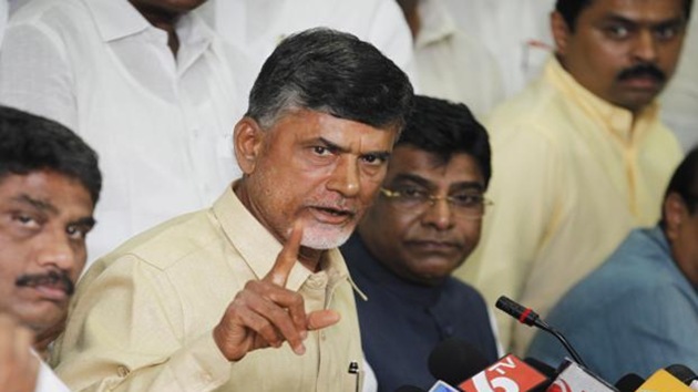 The Lok Sabha results in the state are even worse — the TDP is expected to win a maximum of three seats of the 25, leaving the remaining 22 to the YSRC. (HT Photo) The Lok Sabha results in the state are even worse — the TDP is expected to win a maximum of three seats of the 25, leaving the remaining 22 to the YSRC. (HT Photo)
