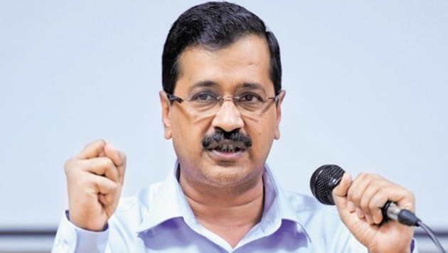 “I congratulate Sh Narendra Modi for this historic win and look forward to working together for the betterment of the people of Delhi,” Kejriwal tweeted.(HT Photo)