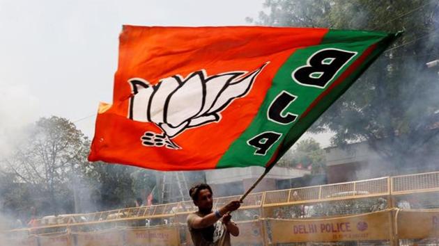 The Bharatiya Janata Party (BJP) is currently taking the lead in the two Lok Sabha constituencies of Arunachal Pradesh.(Reuters) The Bharatiya Janata Party (BJP) is currently taking the lead in the two Lok Sabha constituencies of Arunachal Pradesh.(Reuters)
