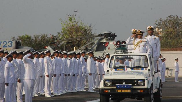 The Armed Forces Tribunal has asked the defence ministry to produce original records relating to the navy chief’s appointment while hearing a petition by Vice Admiral Bimal Verma, who has challenged appointment of his junior Vice Admiral Karambir Singh to the top job. (Bhushan Koyande / HT Archive) The Armed Forces Tribunal has asked the defence ministry to produce original records relating to the navy chief’s appointment while hearing a petition by Vice Admiral Bimal Verma, who has challenged appointment of his junior Vice Admiral Karambir Singh to the top job. (Bhushan Koyande / HT Archive)