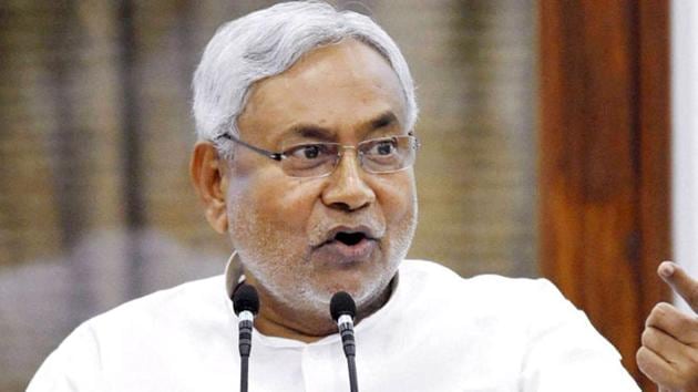 With his party JD(U) performing well in the Lok Sabha elections, Nitish Kumar will undoubtedly remain the chief ministerial candidate and his party is likely to retain its image of the elder brother in the state.(PTI file photo)